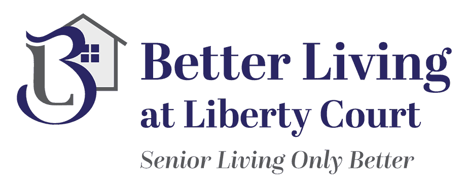 Better Living At Liberty Court Logo Tagline - Better Living